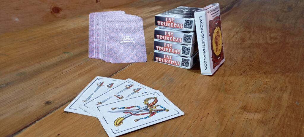Cartas de plástico x 40