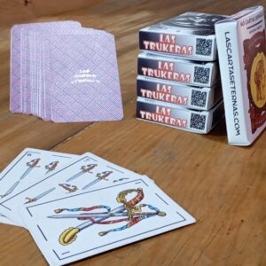 Cartas de plástico x 40