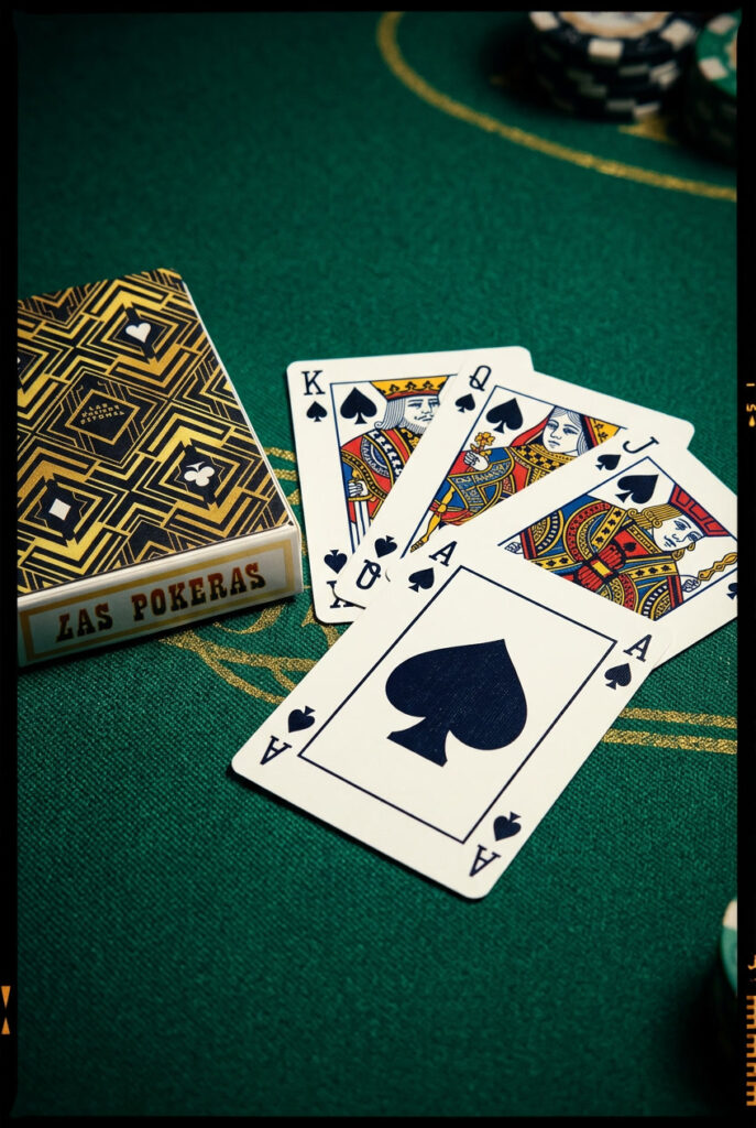 Las Pokeras, cartas de plástico para póker